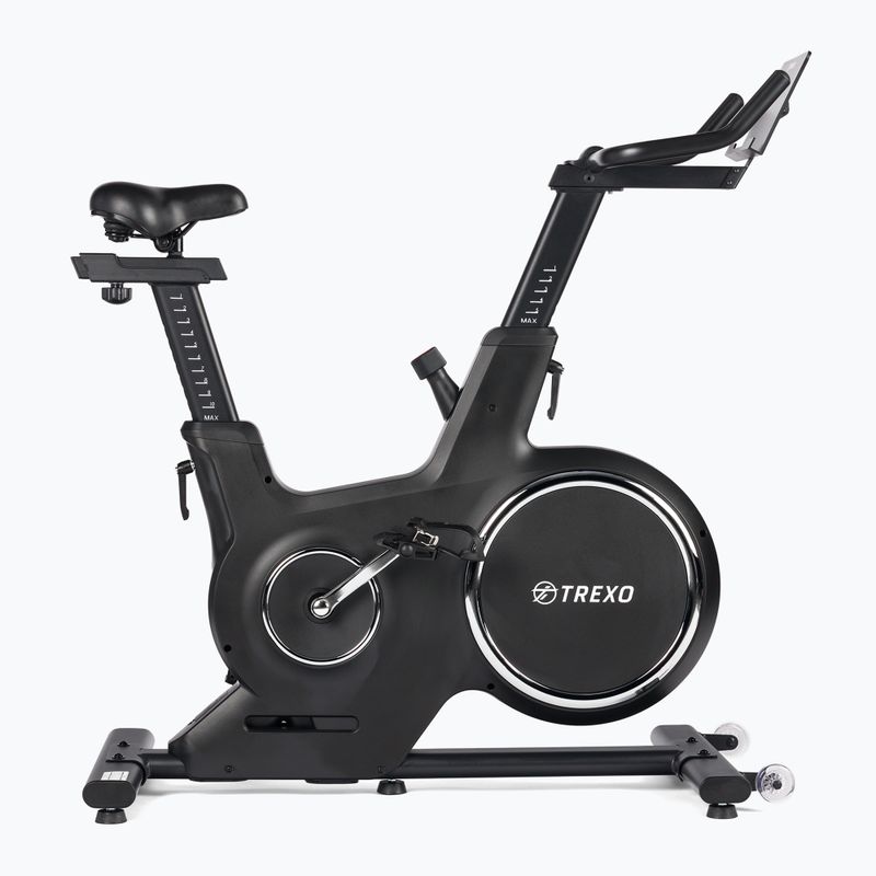 TREXO stationary bike black EB-500 2