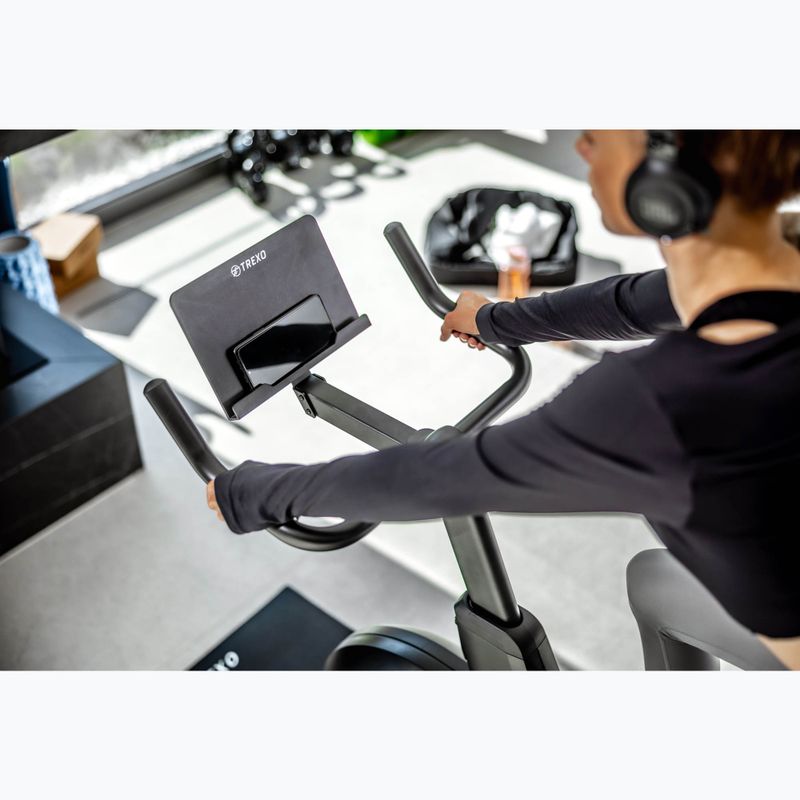 XTREXO stationary bike black EB-500 10