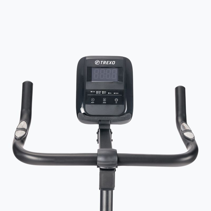 TREXO stationary bike black EB-500S 13