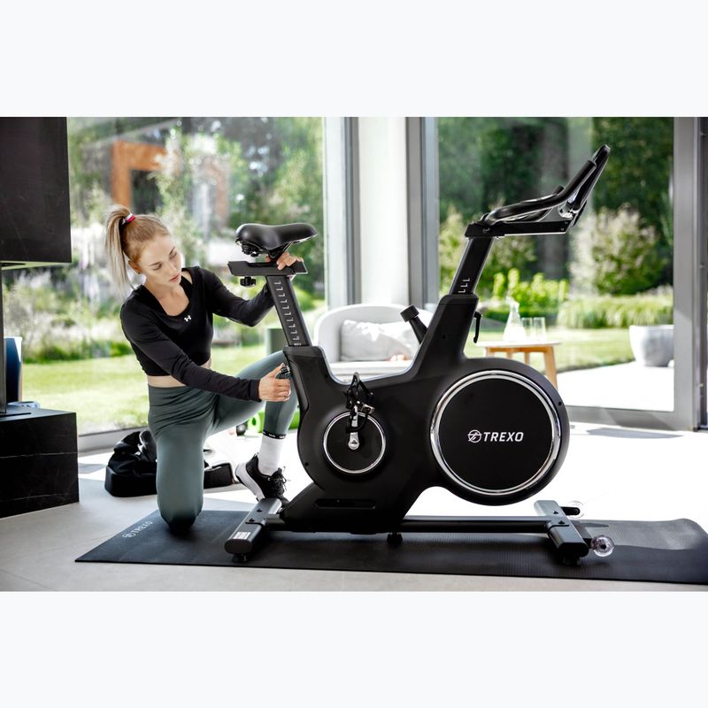 XTREXO stationary bike black EB-500 7