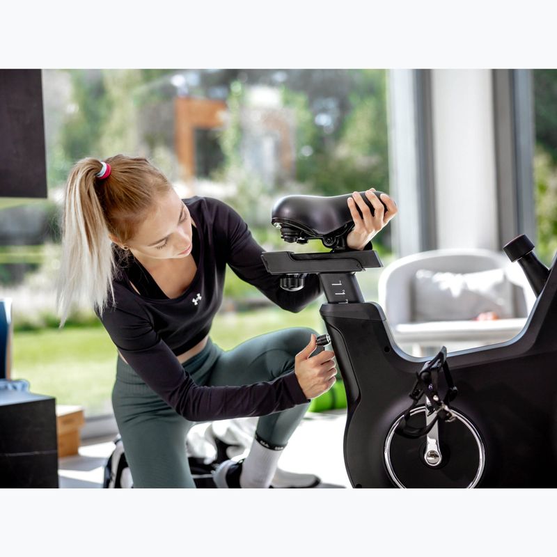 TREXO stationary bike black EB-500 8