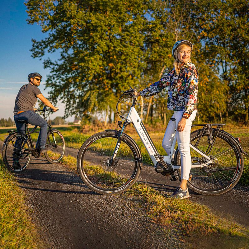 EcoBike LX300 Greenway electric bicycle white 1010306 21
