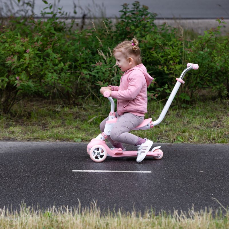 HUMBAKA Fun 3in1 children's scooter pink KS002 15