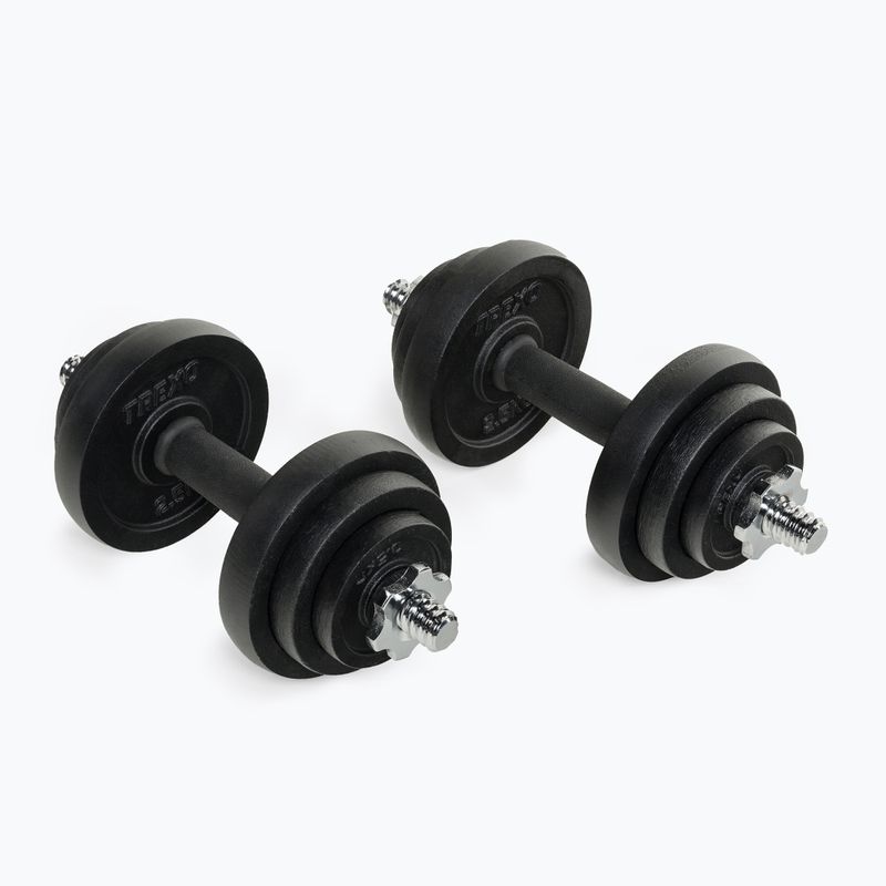 XTREXO 50 kg barbell dumbbell set DK50 10