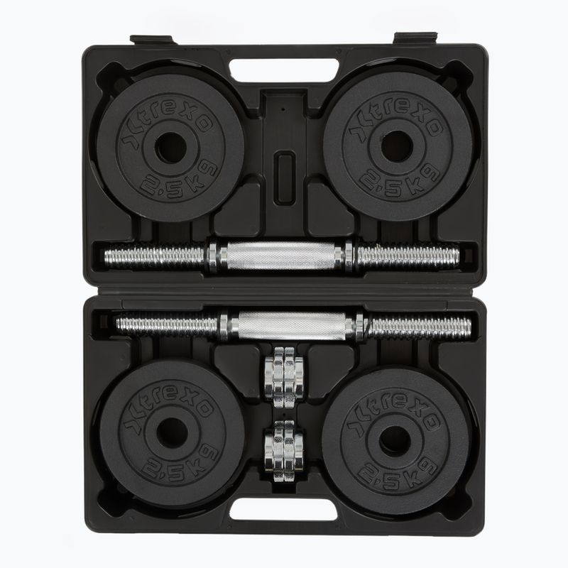 XTREXO 20 kg dumbbell set DK20 11