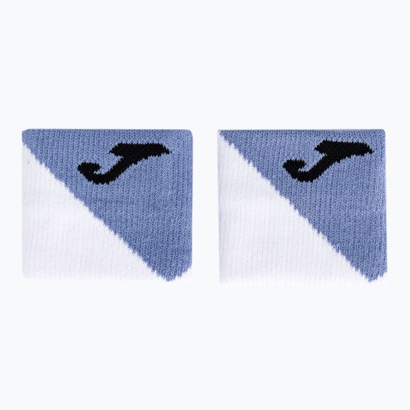 Joma 400818 Wristband Large 2 pcs white/blue 400818.000 wrist wraps 2