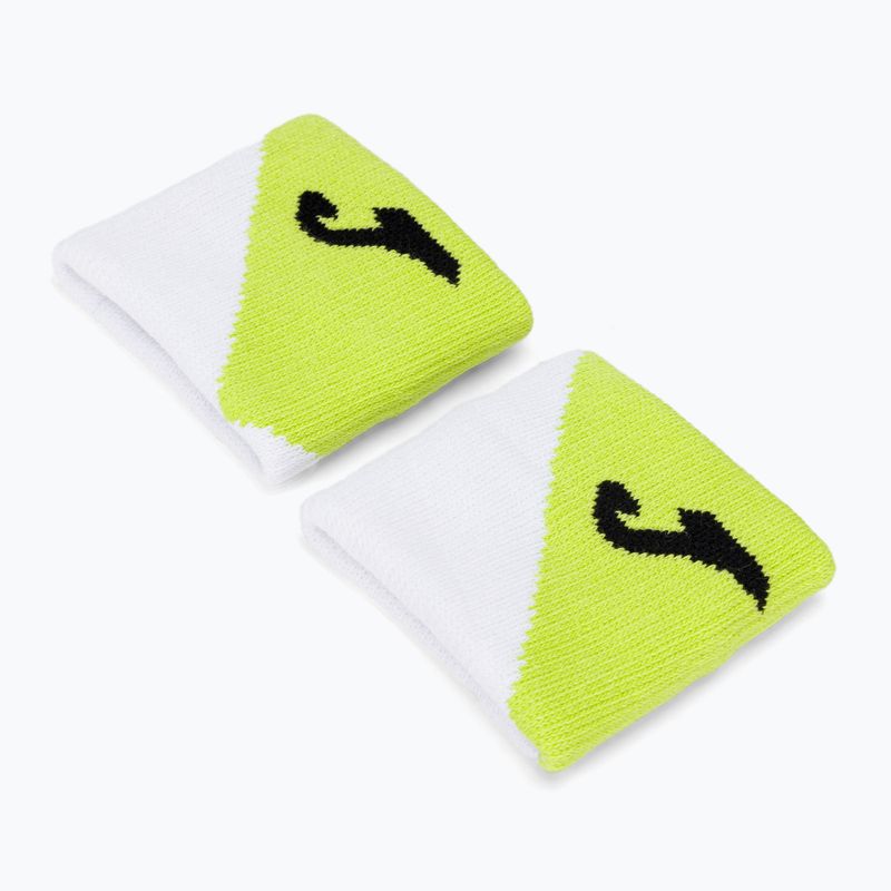 Joma 400818 Wristband Large 2 pcs white/yellow 400818.000 wrist wraps