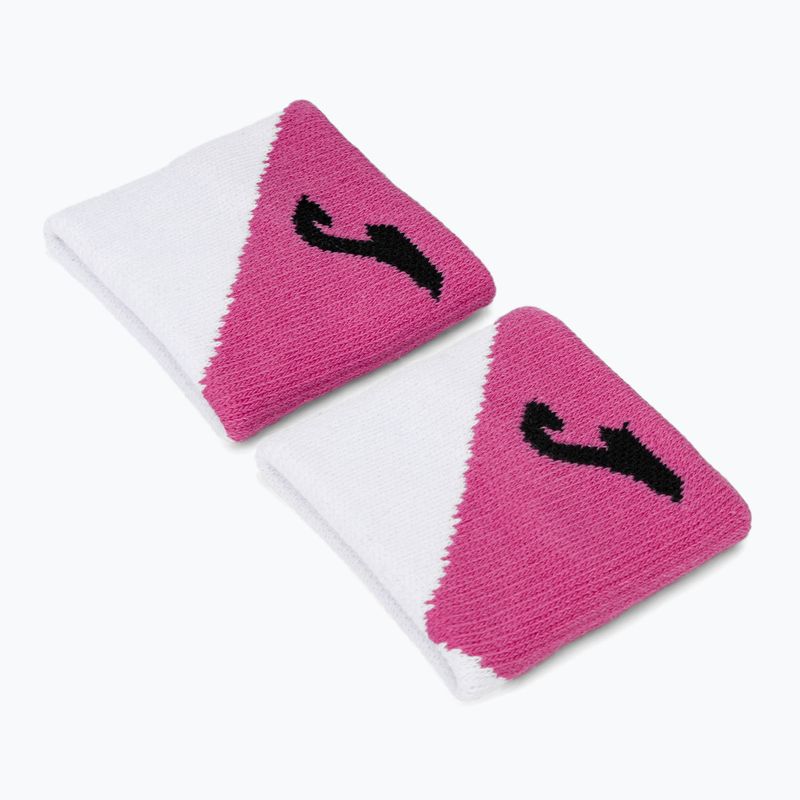 Joma 400818 Wristband Large 2 pcs white/pink 400818.000 wrist wraps