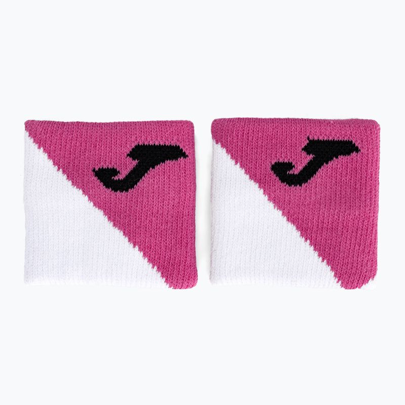 Joma 400818 Wristband Large 2 pcs white/pink 400818.000 wrist wraps 2