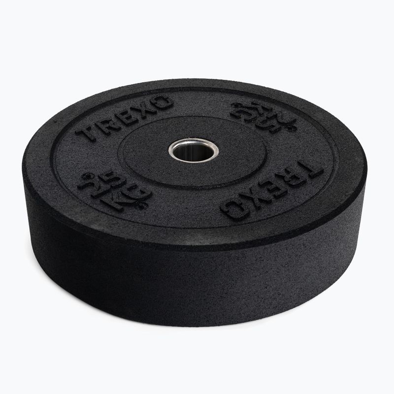 XTREXO Olympic bumper weight black TRX-BMP025 25 kg