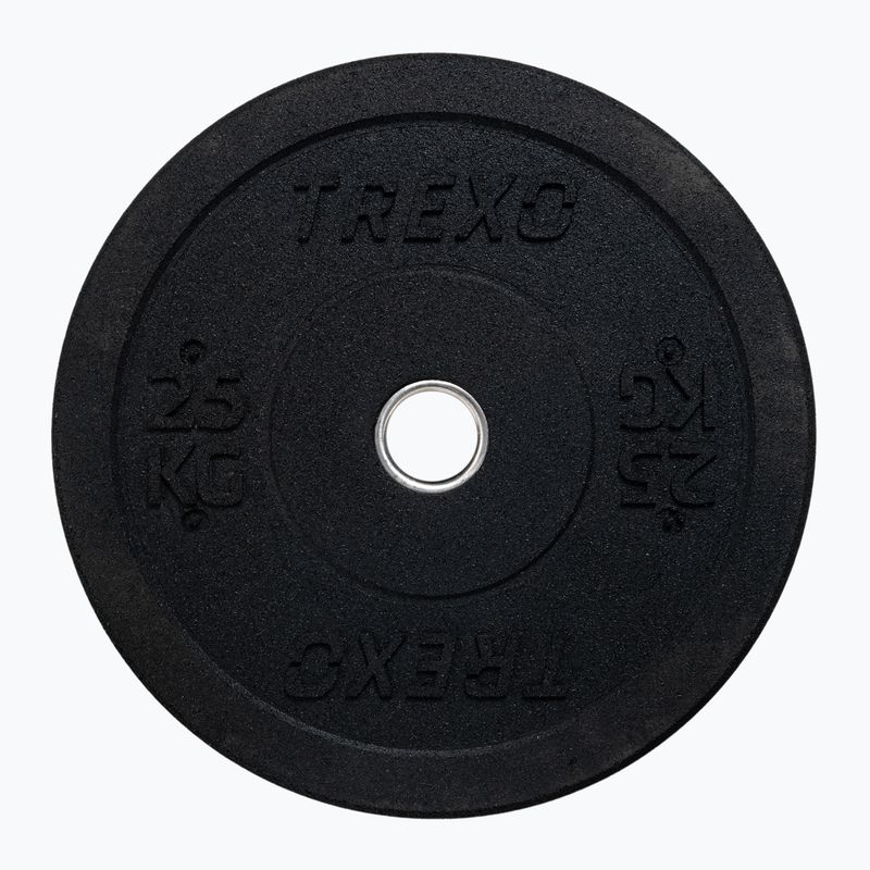 XTREXO Olympic bumper weight black TRX-BMP025 25 kg 3