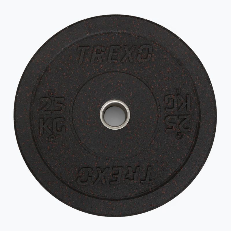 XTREXO Olympic bumper weight black TRX-BMP025 25 kg 3