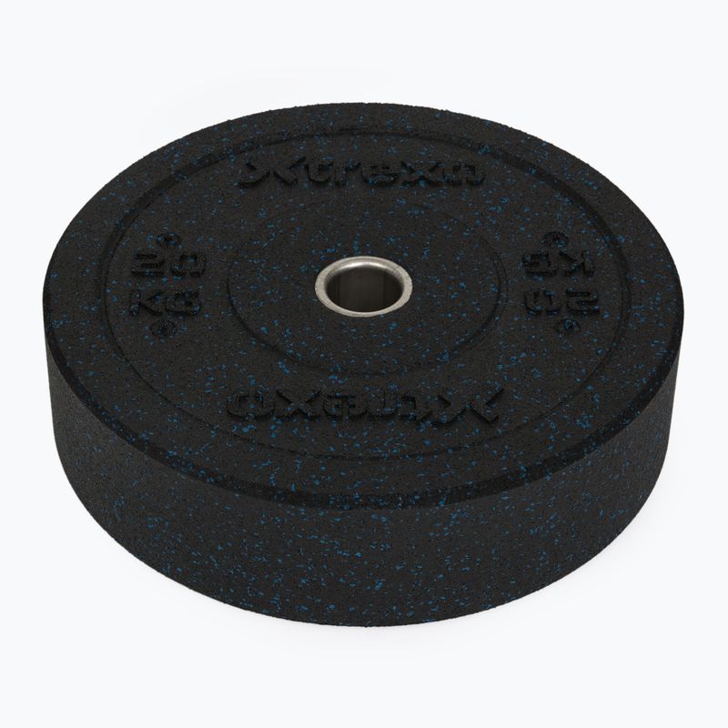 XTREXO Olympic bumper weights black TRX-BMP020 20 kg