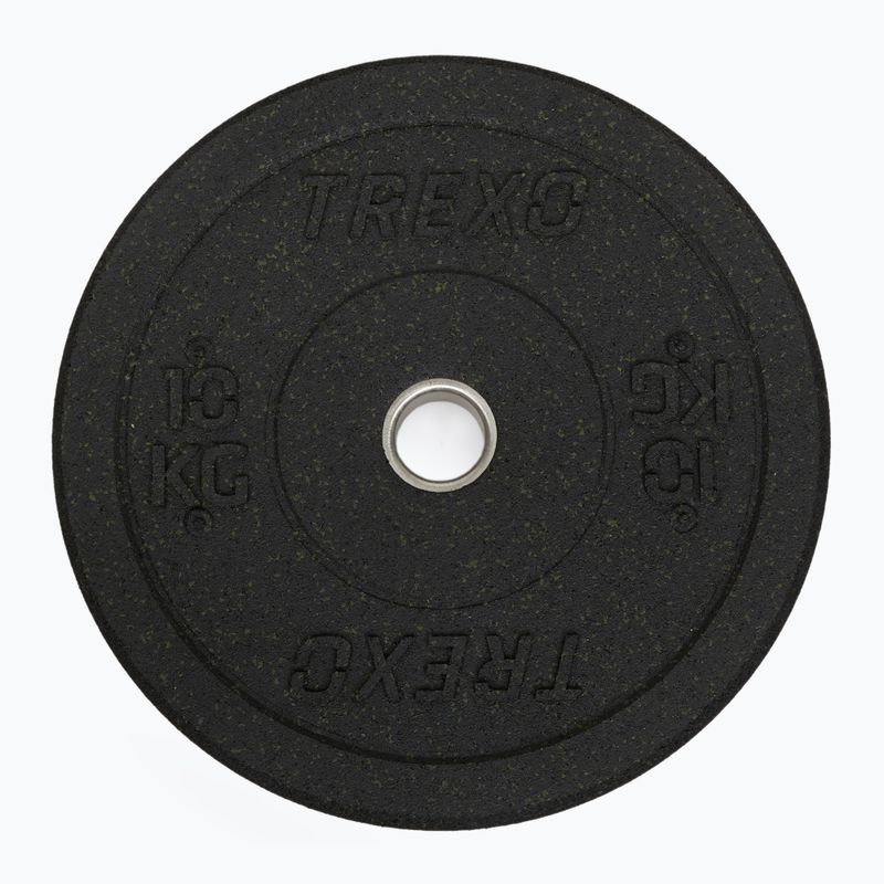 XTREXO Olympic bumper weights black TRX-BMP010 10 kg 3