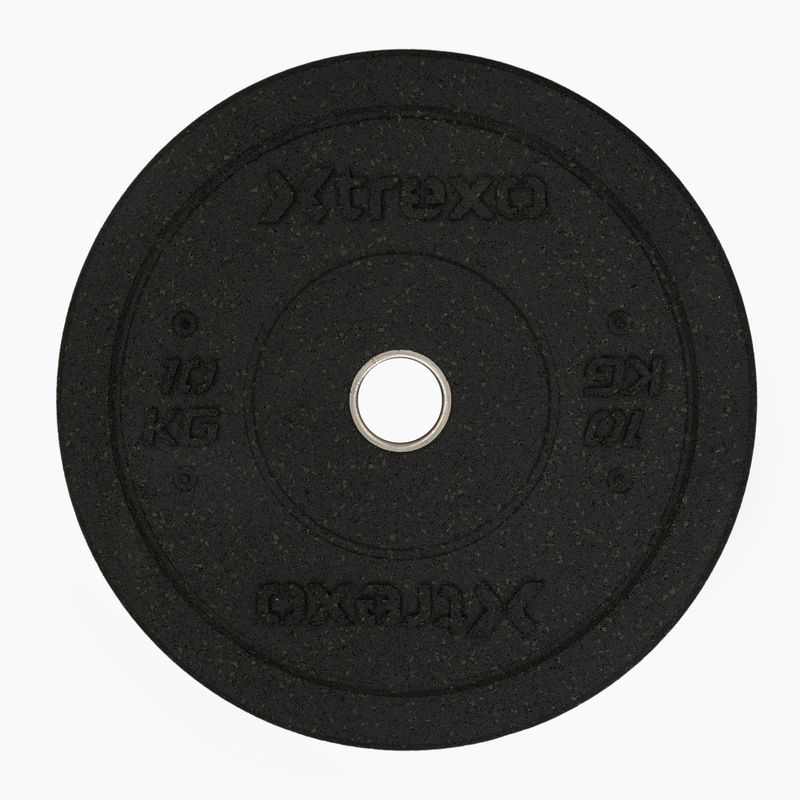 XTREXO Olympic bumper weights black TRX-BMP010 10 kg 3