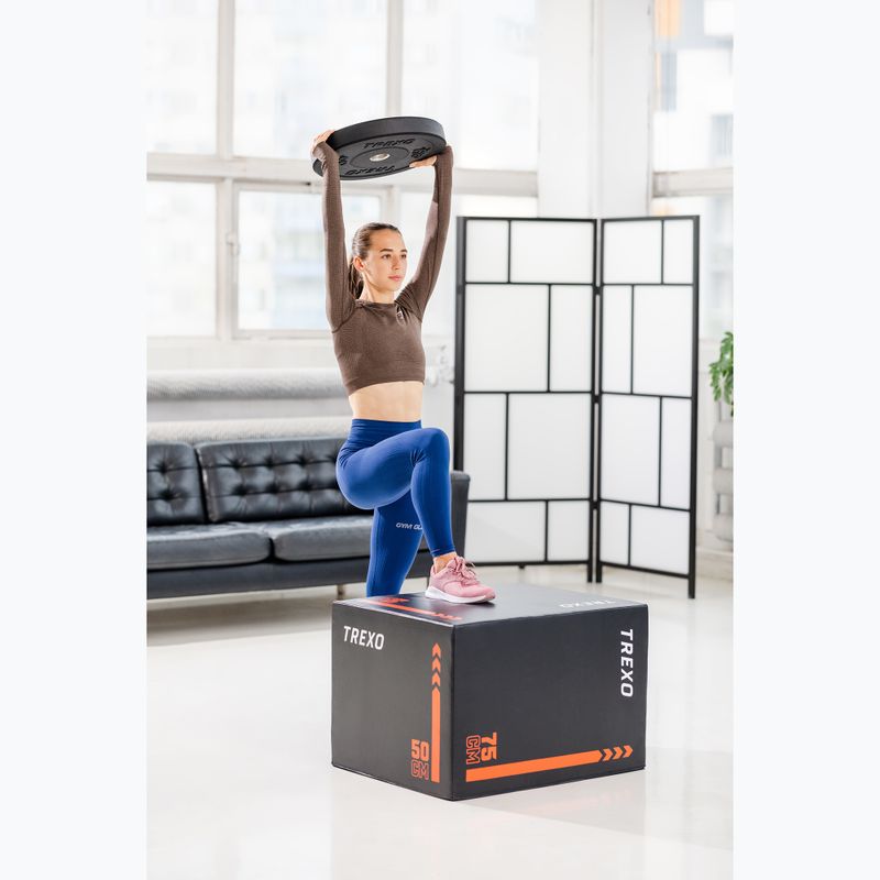 XTREXO Olympic bumper weights black TRX-BMP010 10 kg 4