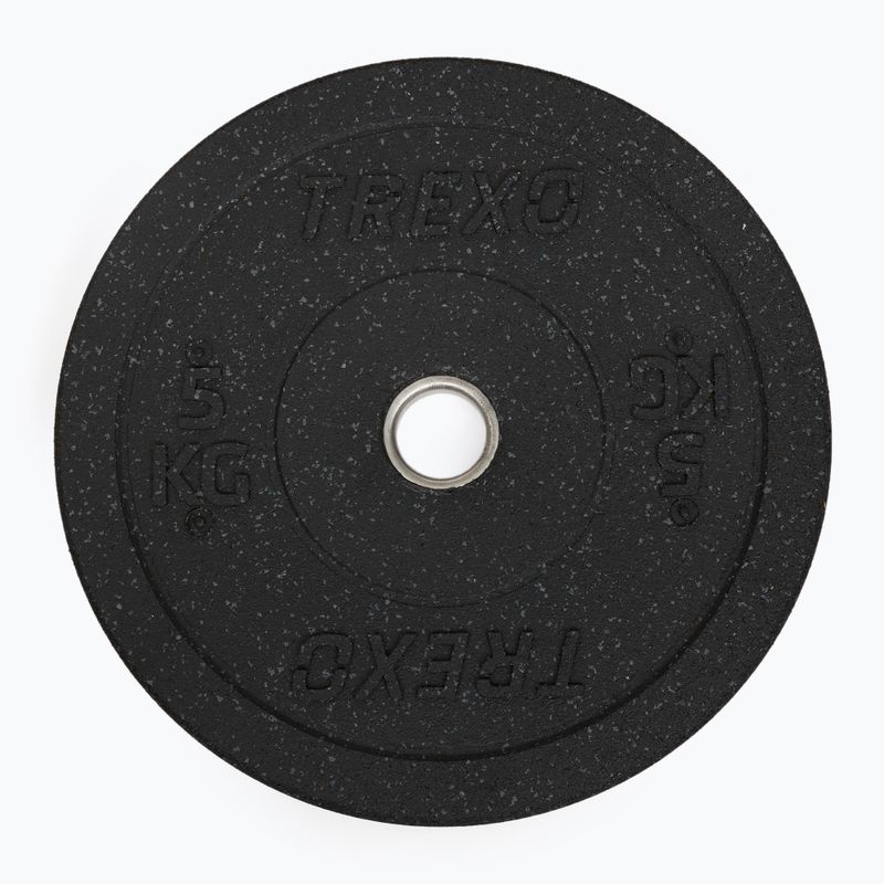 XTREXO Olympic bumper weights black TRX-BMP010 10 kg 3