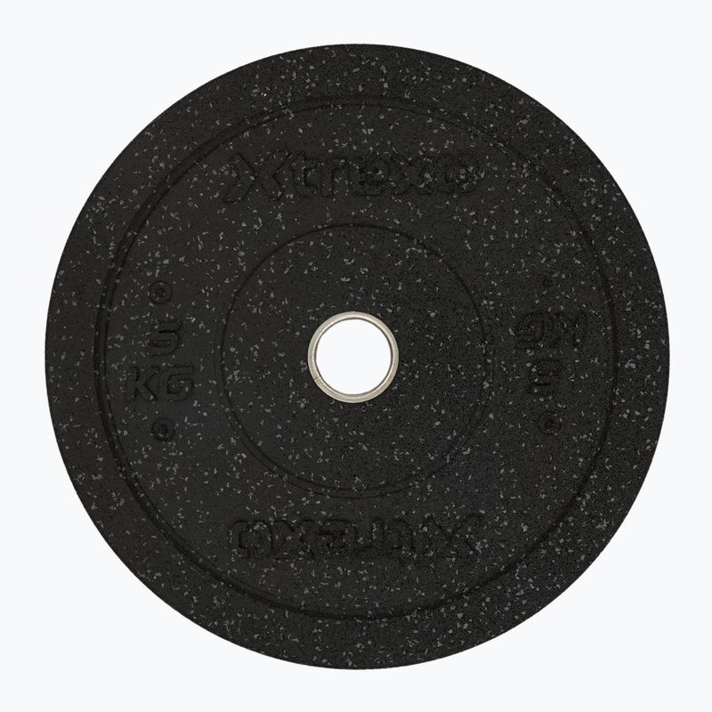 XTREXO Olympic bumper weights black TRX-BMP005 5 kg 3