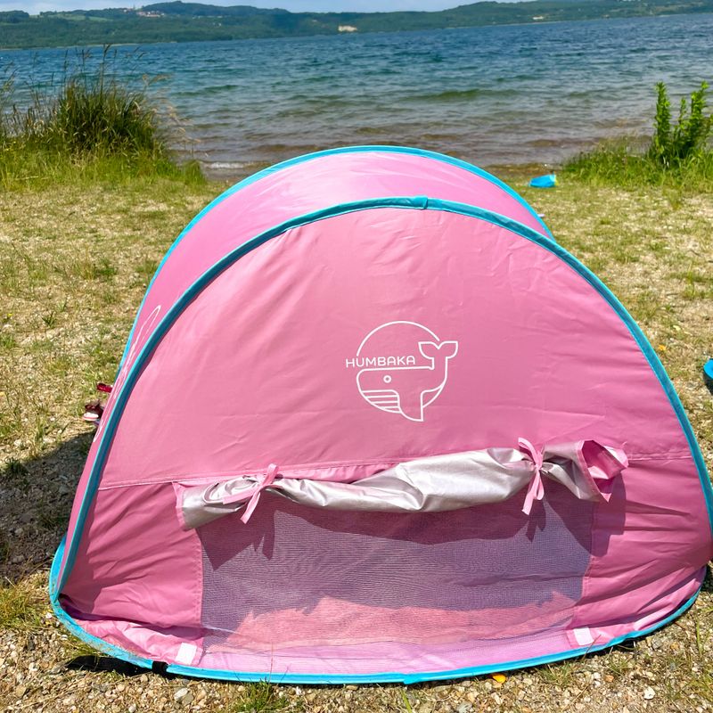 Beach tent with pool HUMBAKA BTK01 pink 6