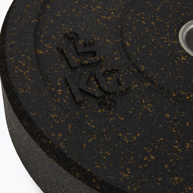 XTREXO Olympic bumper weights black TRX-BMP015 15 kg 4