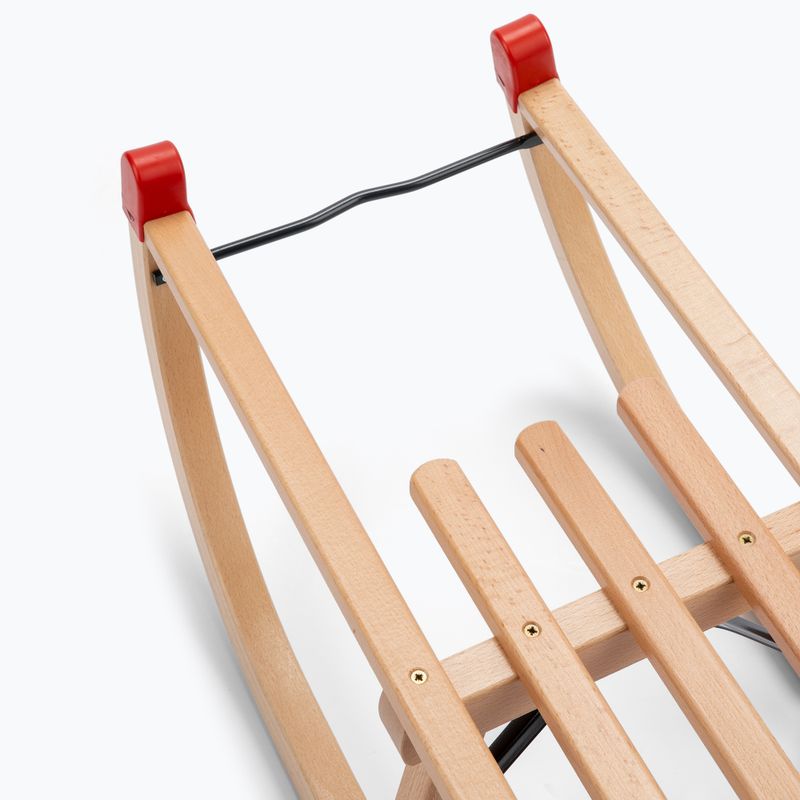 HUMBAKA Davos brown wooden sled DTL 50090 5