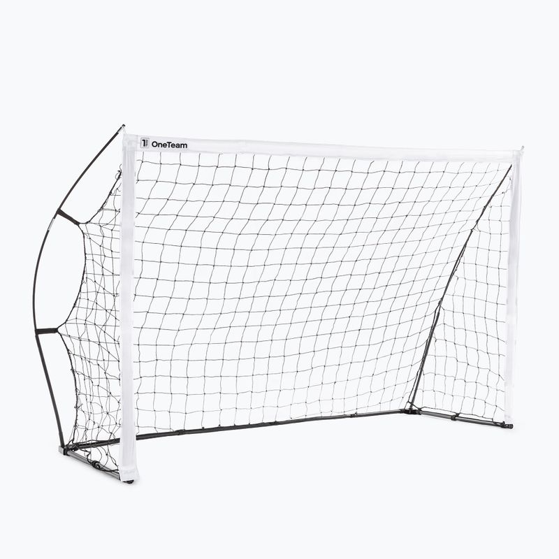 OneTeam Flex football goal 240 x 150 cm white OT-SNG2415