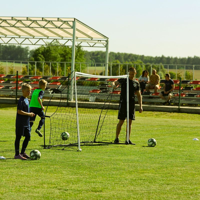 OneTeam Flex football goal 240 x 150 cm white OT-SNG2415 12