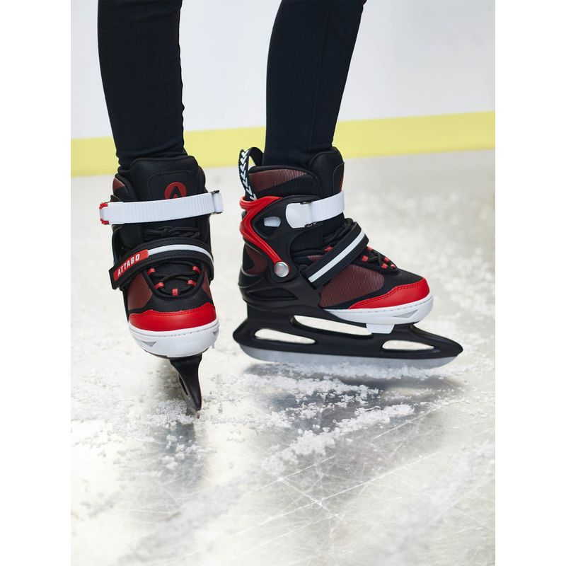 Children's skates ATTABO Boy black/red 11