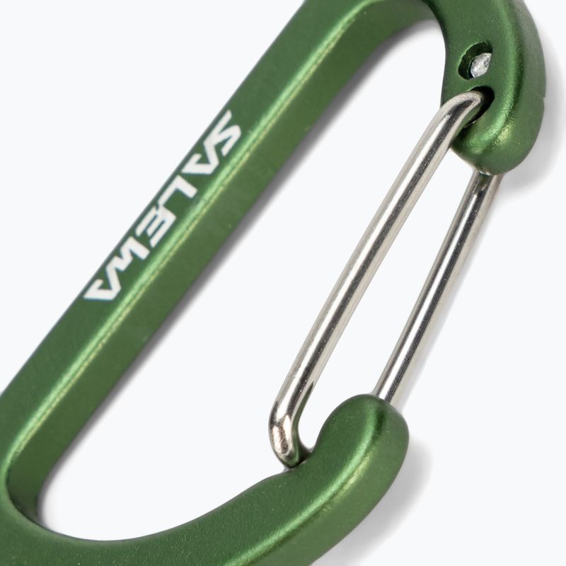 Salewa Flat Wiregate carabiners 2 pcs. green 00-0000034103 3