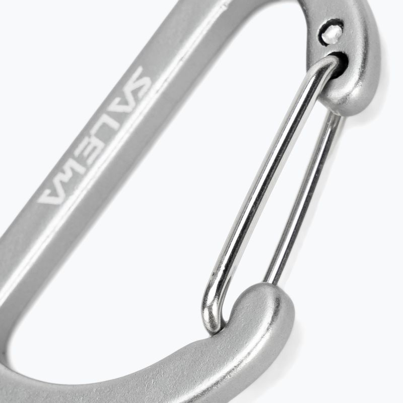 Salewa Flat Wiregate carabiners 2 pcs. grey 00-0000034103 3