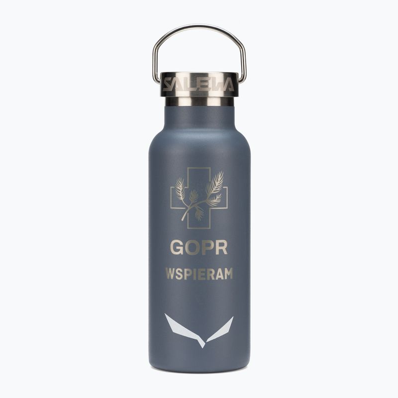 Salewa Valsura Insul BTL thermal bottle #SupportGOPR 450ml grey 00-0000000518 2