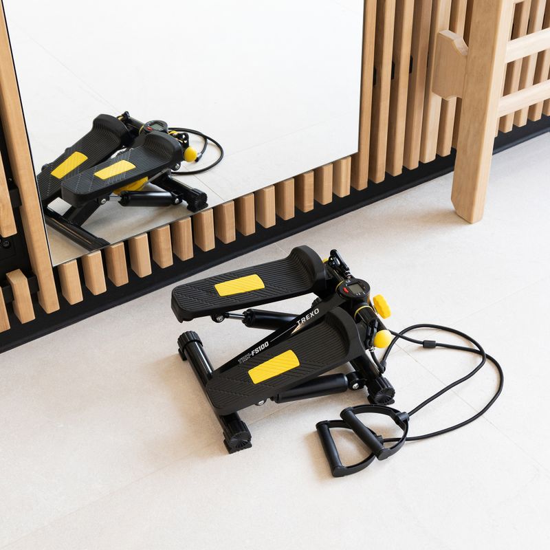 TREXO FS100 stepper black/yellow 2