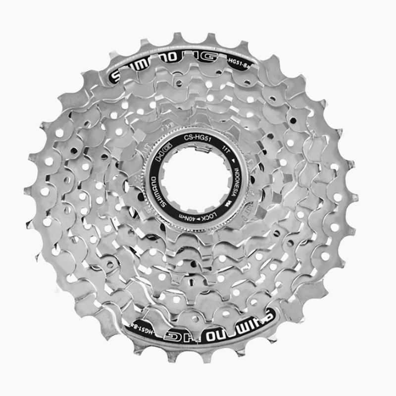Shimano CS-HG51 8-row bicycle cassette 11-30