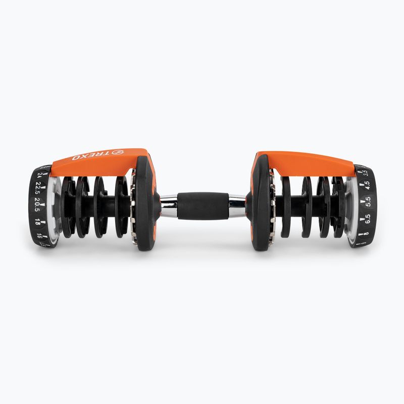 TREXO handle for 24 kg adjustable dumbbells