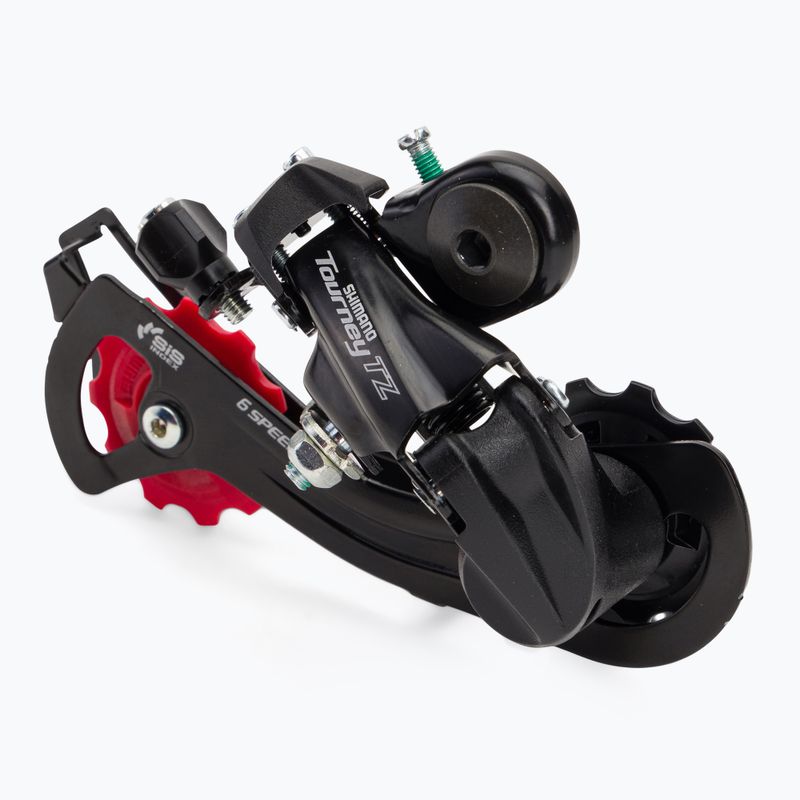 Shimano RD-TZ500 GS rear bicycle derailleur with 6rz bolt black