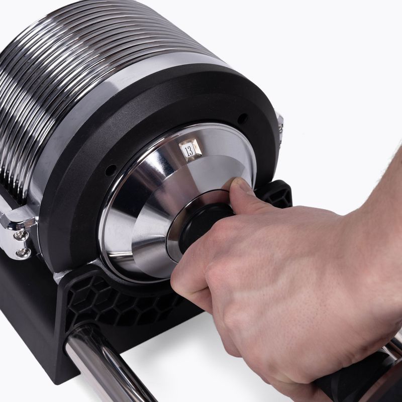 XTREXO TRX-AD32C adjustable dumbbell 3-32 kg silver 14