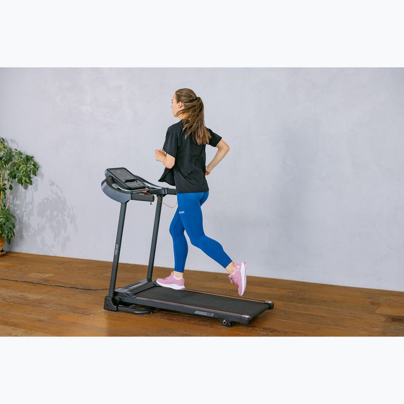 TREXO X100 electric treadmill black 6