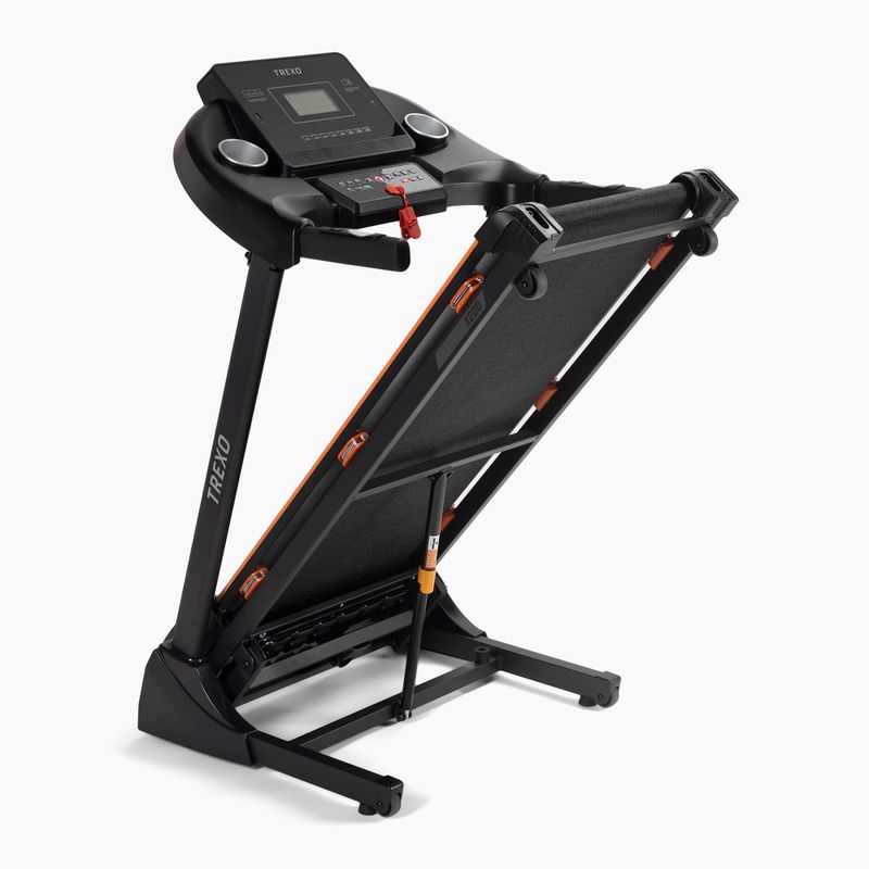 TREXO X200 electric treadmill black 9