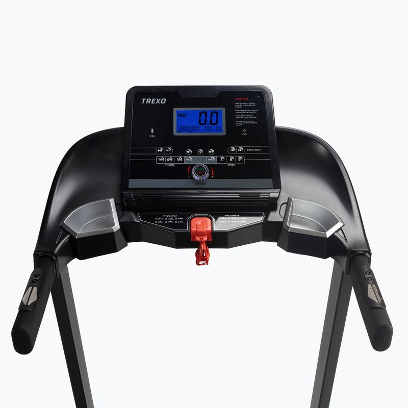 TREXO X300 electric treadmill black 11