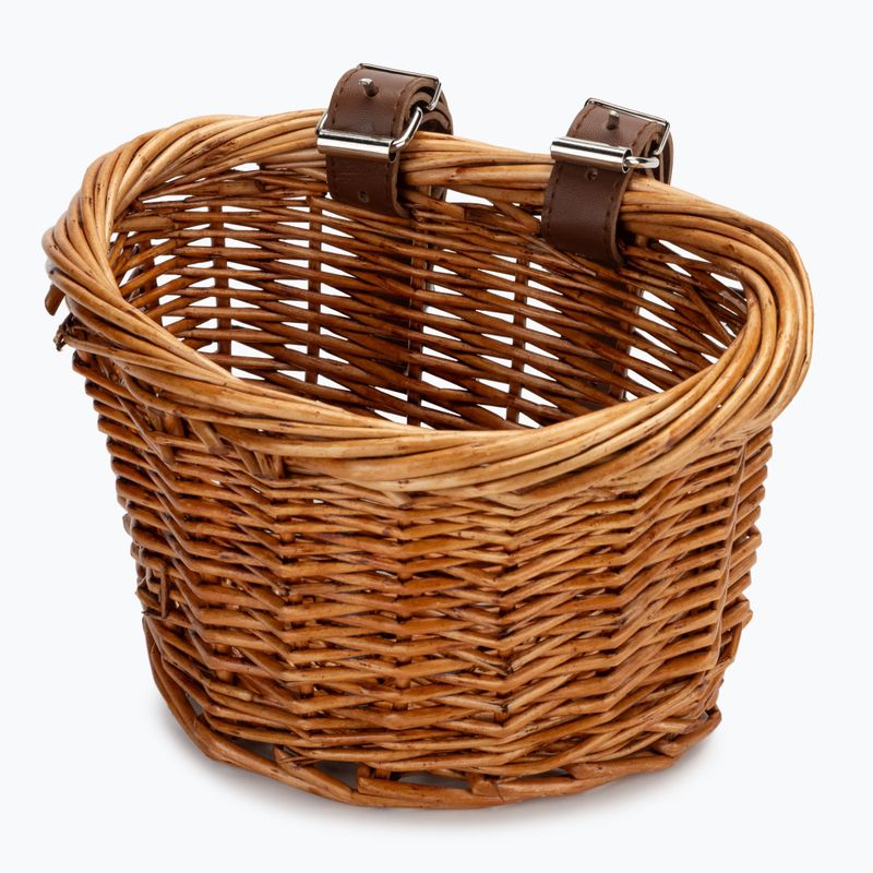 ATTABO ATB-S12 Wicker brown cross-country bicycle basket