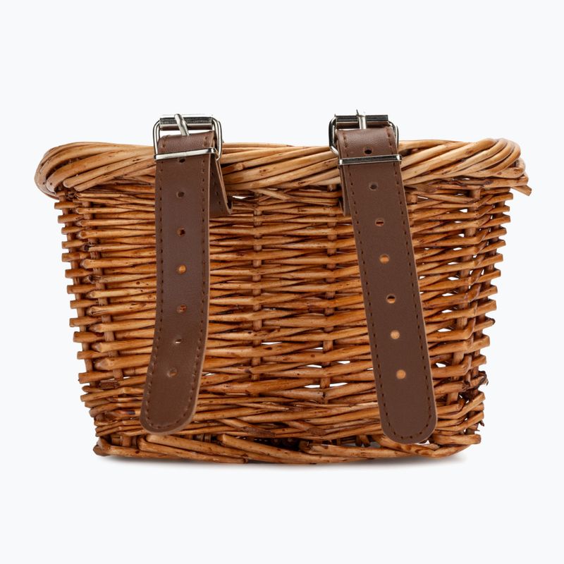 ATTABO ATB-S12 Wicker brown cross-country bicycle basket 2