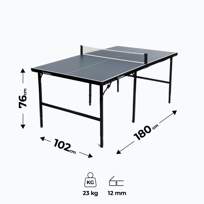 OneTeam children's table tennis table OT-MTI-02 blue 2