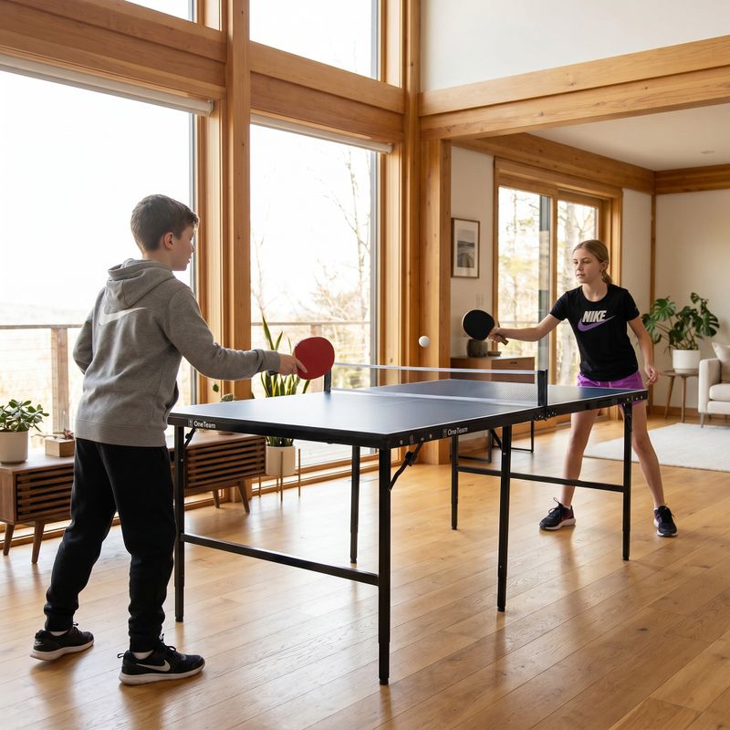 OneTeam children's table tennis table OT-MTI-02 blue 4