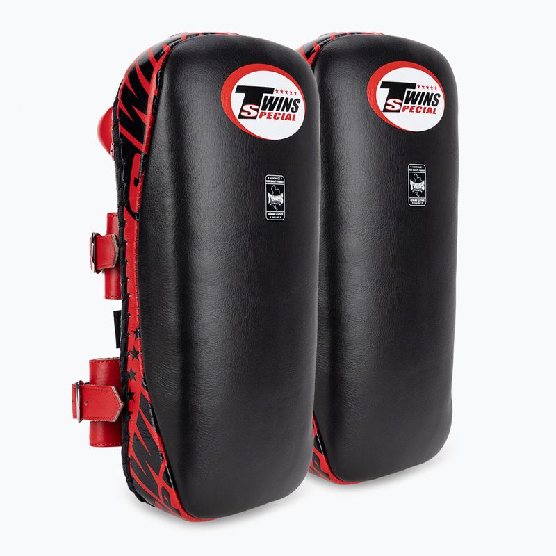 Training pads Twins Special KPL1 M 2 pcs black/red