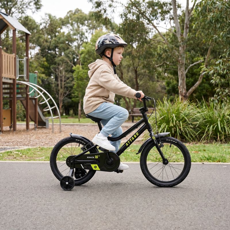 Children's bicycle ATTABO KNACK 16" black 3
