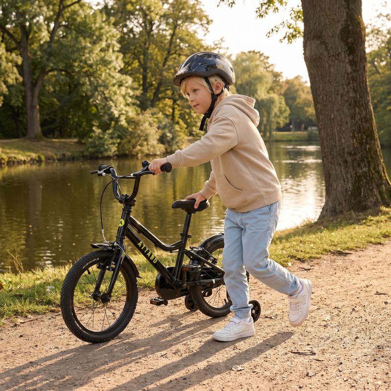 Children's bicycle ATTABO KNACK 16" black 4