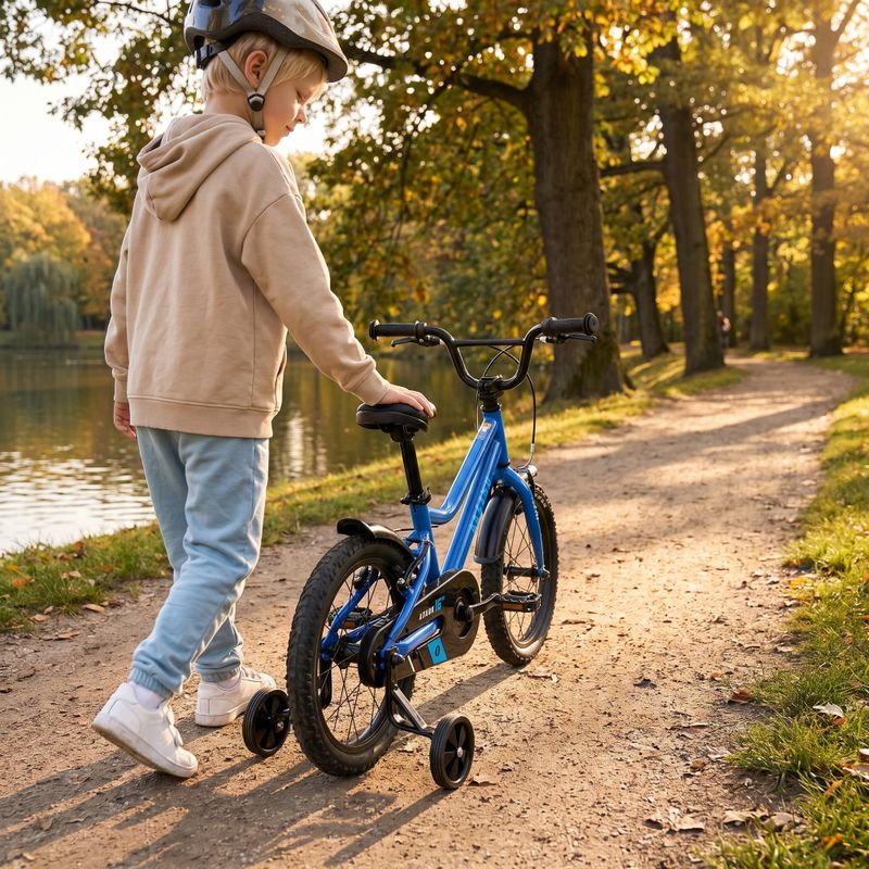 Children's bicycle ATTABO KNACK 16" blue 3