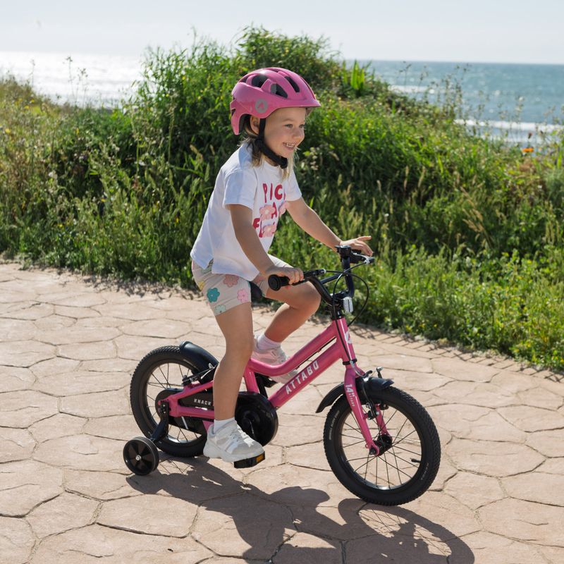 Children's bicycle ATTABO KNACK 14" pink 10