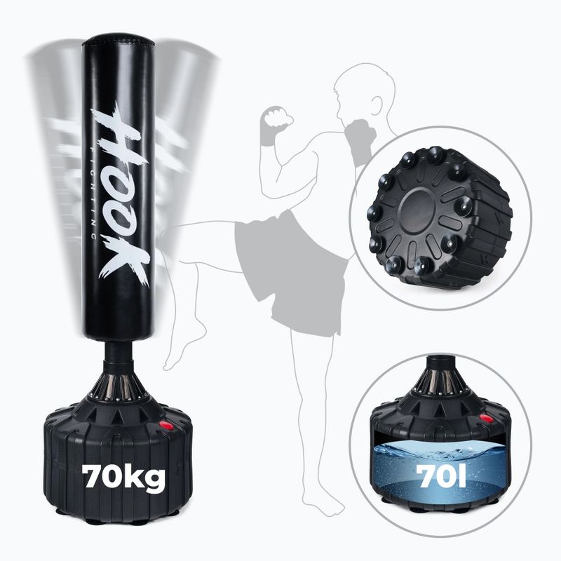 HOOK boxing bag HKF-SBB180 black 2