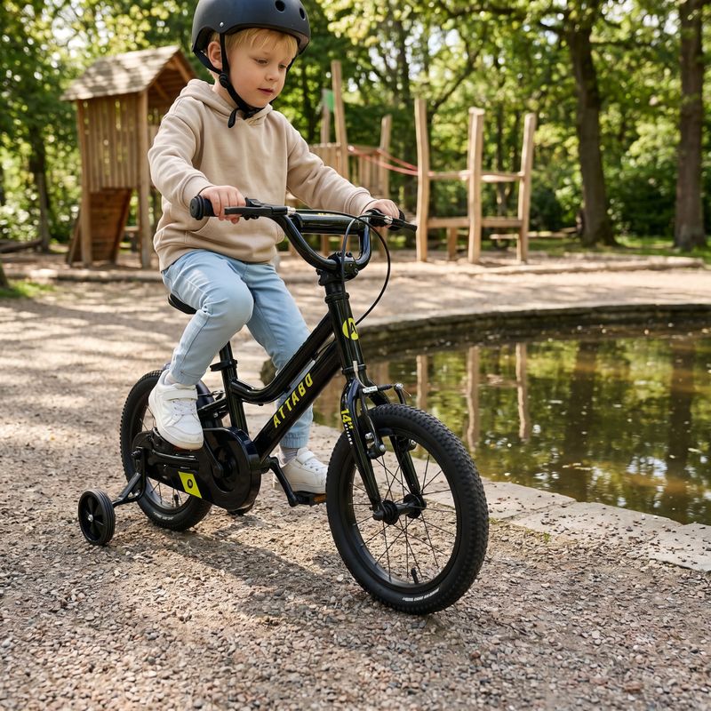 Children's bicycle ATTABO KNACK 14" black 5